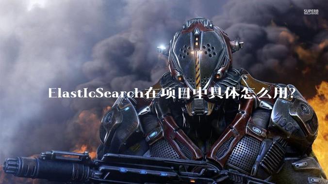 ElasticSearch在项目中具体怎么用？